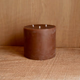 3-Wick Stump Candles