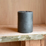 3-Wick Stump Candles