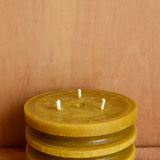 Ridged Squat Candle