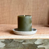 Small Pillar/Ceramic Plate Set