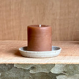 Small Pillar/Ceramic Plate Set