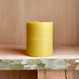 3-Wick Stump Candles