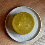 3-Wick Stump Candles