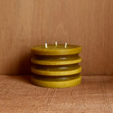 Ridged Squat Candle