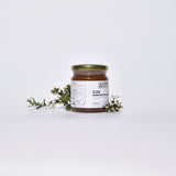 MGO83+ Manuka Multi-Floral Honey. 8cm high, 7cm wide, weighs 250g.