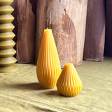 Natural Teardrop Candles