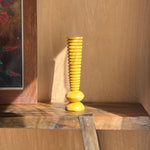 Ridged Vase Candle