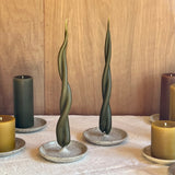 Spike Holder & Twist candle Set