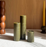 The Classic Collection Beeswax Pillar Candles