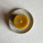 Small Ceramic Candle Plate