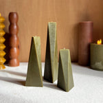 The Trinity Beeswax Pillar Candles