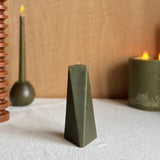 The Trinity Beeswax Pillar Candles