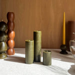 The Classic Collection Beeswax Pillar Candles