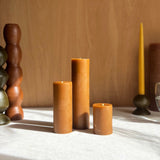 The Classic Collection Beeswax Pillar Candles