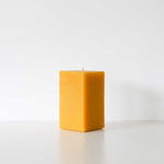 Square Beeswax Pillar Candles