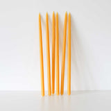 Thin Hand-dipped Beeswax Tapers