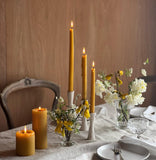 Beeswax Dinner Candle Set