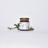 MGO83+ Manuka Multi-Floral Honey. 8cm high, 7cm wide, weighs 250g.