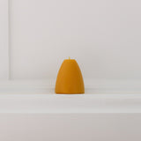 The Authentic Honey Co beeswax Dome candle. Burn-time up to 20 hours.