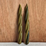 Olive Beeswax Candles