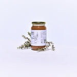 Premium MGO263+ Manuka Honey Mono-Floral. 13cm high, 7cm wide, weighs 500g.