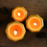 The Authentic Honey Co-The Hex Collection-Beeswax Pillars-Christmas