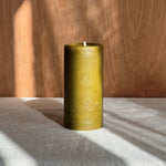 Olive Beeswax Candles